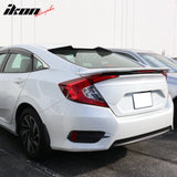 2016-2021 Honda Civic 10th Gen Sedan V Style Roof Spoiler Carbon Fiber