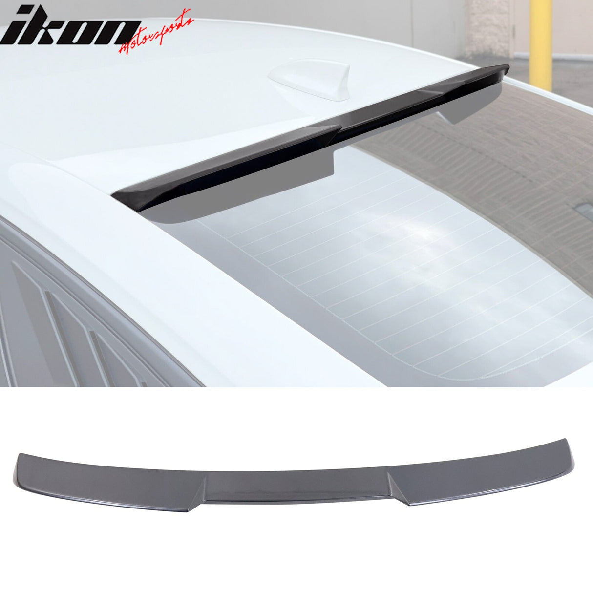 2022-2025 Honda Civic 11th V Style Window Roof Spoiler ABS