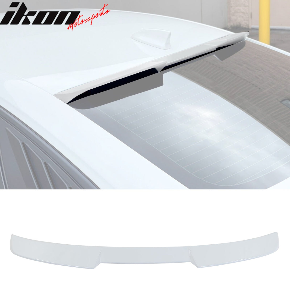 2022-2025 Honda Civic 11th V Style Window Roof Spoiler ABS