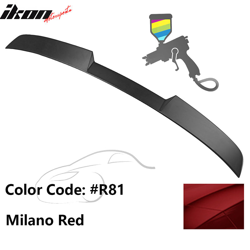 2022-2025 Honda Civic 11th V Style Window Roof Spoiler ABS
