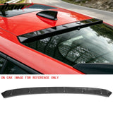 2022-2026 Honda Civic FL Type R Hatchback V Style Roof Spoiler Carbon Fiber Print ABS