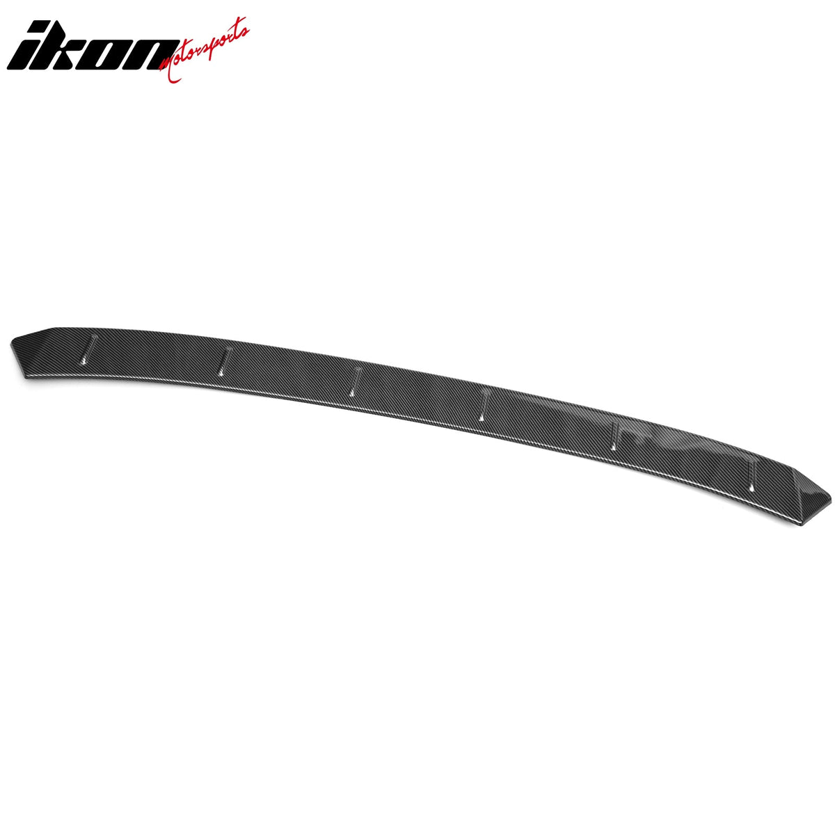 2022-2026 Honda Civic FL Type R Hatchback V Style Roof Spoiler Carbon Fiber Print ABS