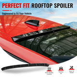 2022-2026 Honda Civic FL Type R Hatchback V Style Roof Spoiler Gloss Black ABS