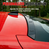 2022-2026 Honda Civic FL Type R Hatchback V Style Roof Spoiler Gloss Black ABS