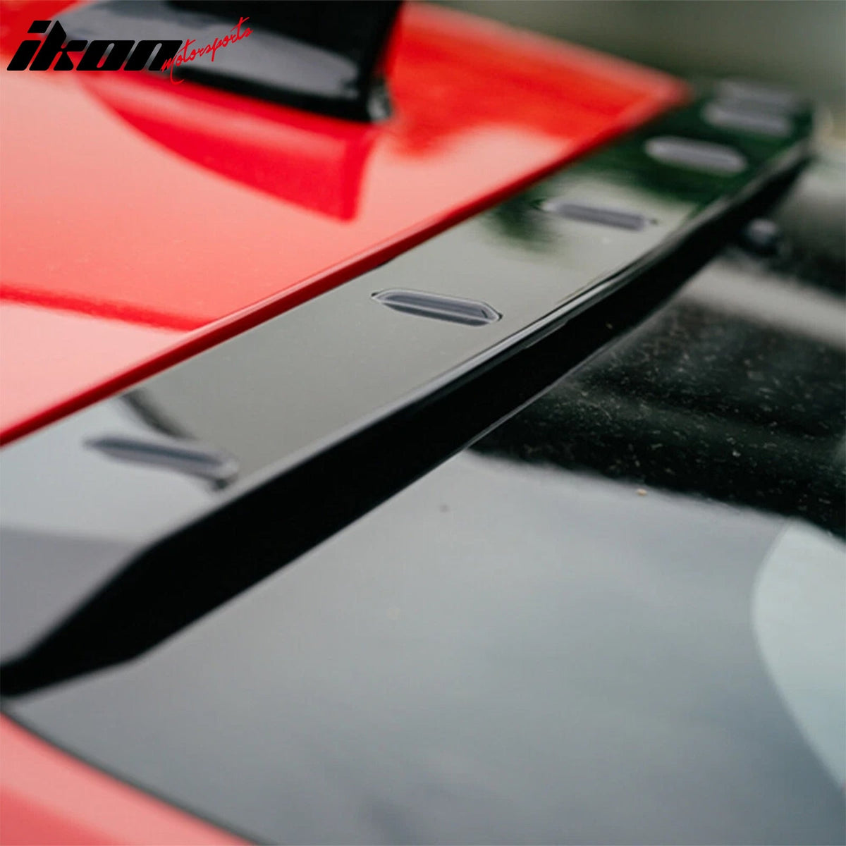 2022-2026 Honda Civic FL Type R Hatchback V Style Roof Spoiler Gloss Black ABS
