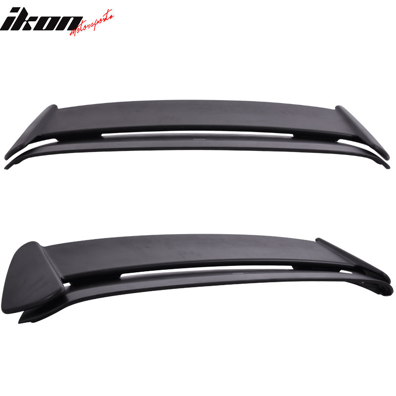 1996-2000 Honda Civic TR Style Unpainted Roof Spoiler Black 2PC ABS