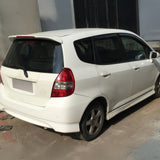 2006-2008 Honda Fit Gloss Black ABS Rear Roof Spoiler Lip Wing w/ LED