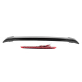 2006-2008 Honda Fit Gloss Black ABS Rear Roof Spoiler Lip Wing w/ LED