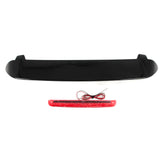 2006-2008 Honda Fit Gloss Black ABS Rear Roof Spoiler Lip Wing w/ LED