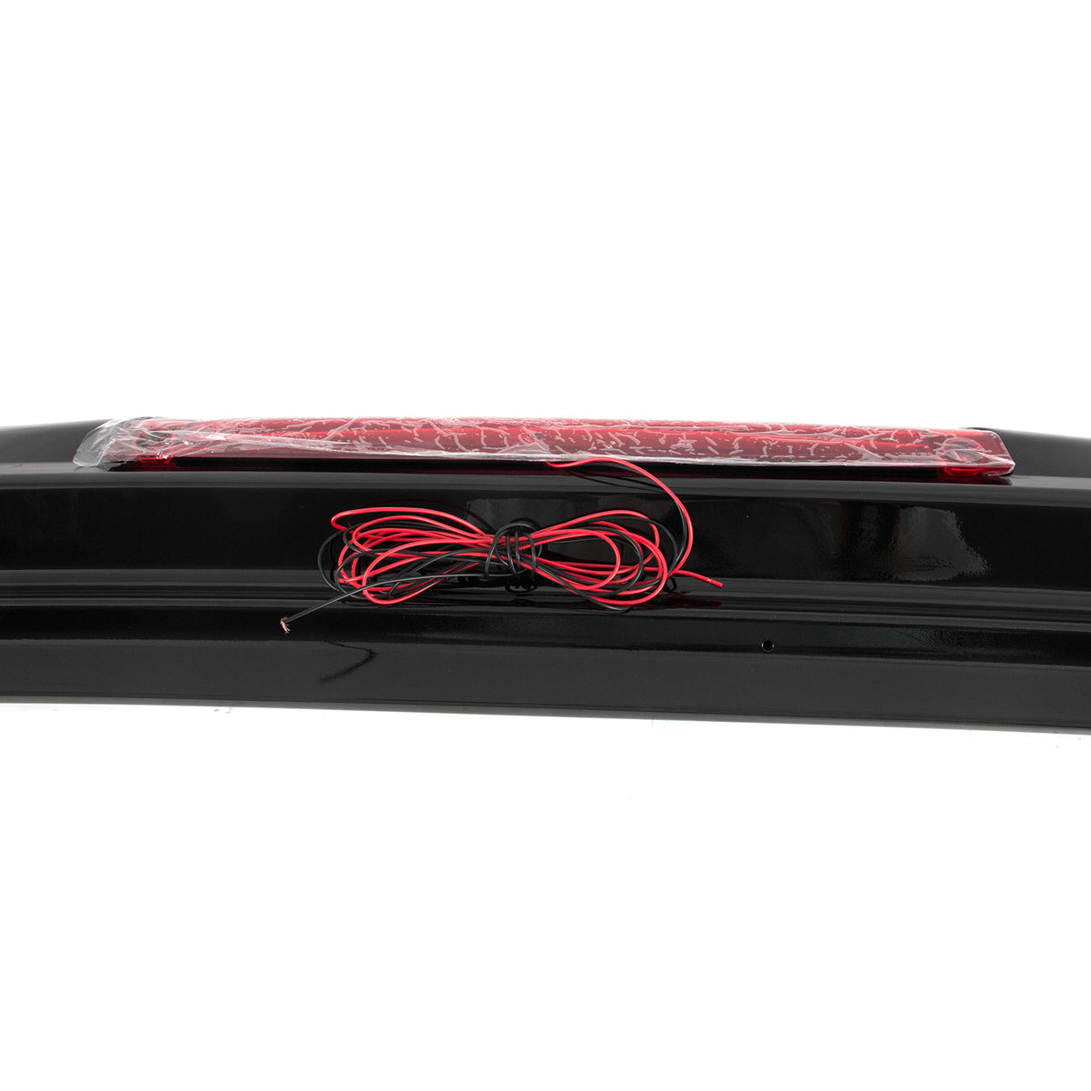 2006-2008 Honda Fit Gloss Black ABS Rear Roof Spoiler Lip Wing w/ LED