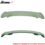 2009-2013 Honda Fit GE8 USDM Mugen Unpainted Roof Spoiler Wing ABS