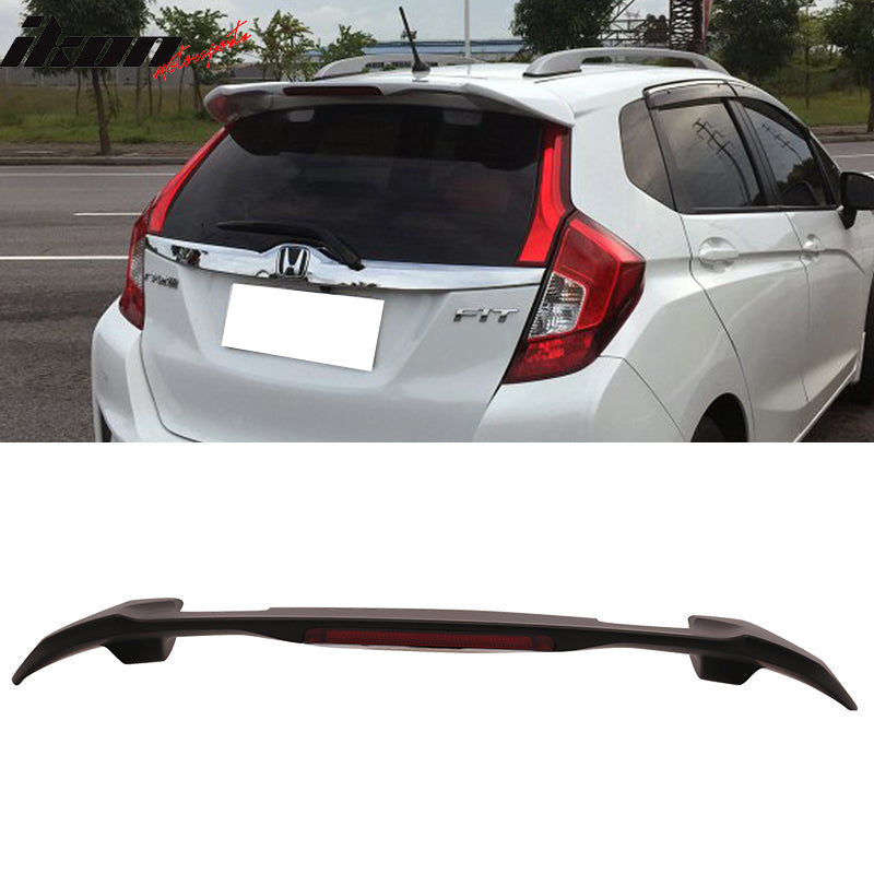 2015-2018 Honda Fit RS Style Rear Roof Spoiler Wing ABS