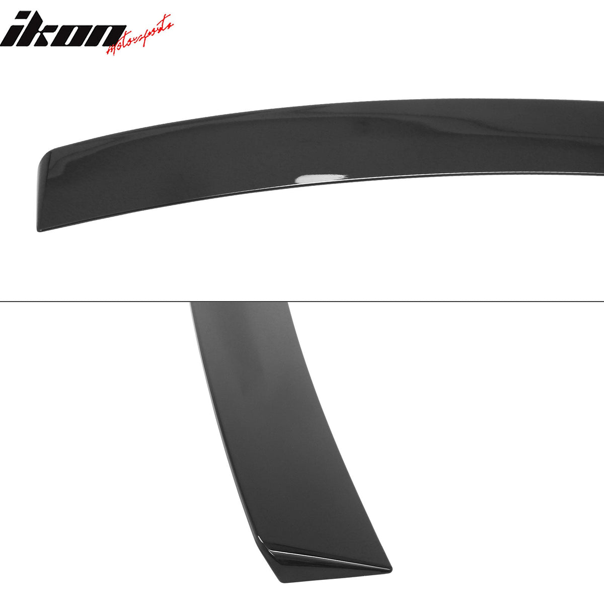 2012-2017 Hyundai Accent Sedan 4-Door Gloss Black Roof Spoiler ABS