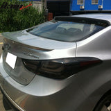Rear Roof Spoiler Trunk Spoiler Fit For 11-14 Hyundai Elantra