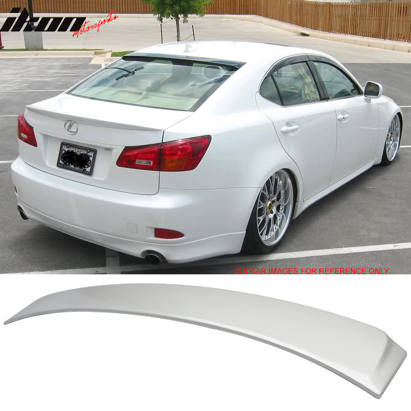2006-2013 Lexus IS250 IS350 ISF Sedan Saloon Roof Spoiler Wing ABS