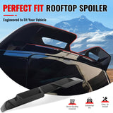 2020-2026 Land Rover Defender 90/110/13 IKON V1 Style Gloss Black ABS Rear Window Roof Spoiler Roofline Windshield Visor Wing