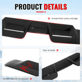 2020-2026 Land Rover Defender 90/110/13 IKON V1 Style Gloss Black ABS Rear Window Roof Spoiler Roofline Windshield Visor Wing