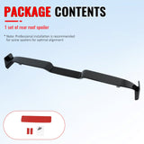 2020-2026 Land Rover Defender 90/110/13 IKON V2 Style Gloss Black ABS Rear Window Roof Spoiler Roofline Windshield Visor Wing