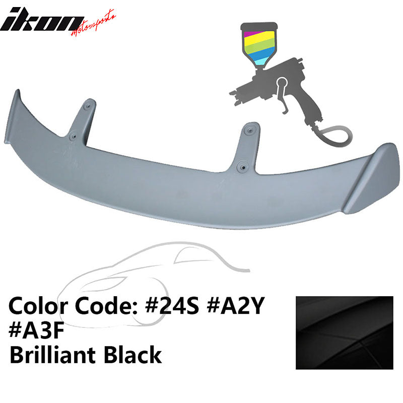 2014-2017 Mazda 3 Hatchback AE Style Painted Rear Roof Spoiler ABS