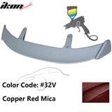 2014-2017 Mazda 3 Hatchback AE Style Painted Rear Roof Spoiler ABS