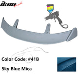2014-2017 Mazda 3 Hatchback AE Style Painted Rear Roof Spoiler ABS