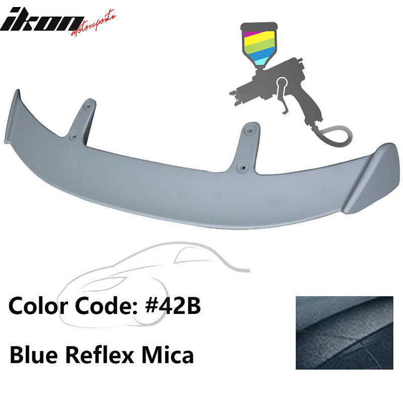 2014-2017 Mazda 3 Hatchback AE Style Painted Rear Roof Spoiler ABS