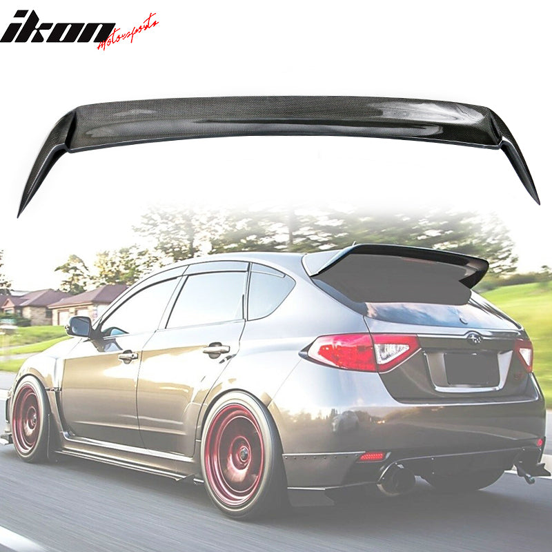 2008-2011 Subaru Impreza Wagon Carbon Fiber Roof Spoiler Wing