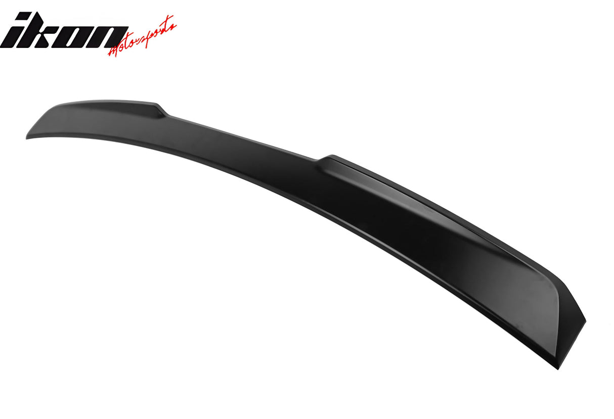 2015-2021 Subaru WRX X Style Unpainted Black Rear Roof Spoiler ABS