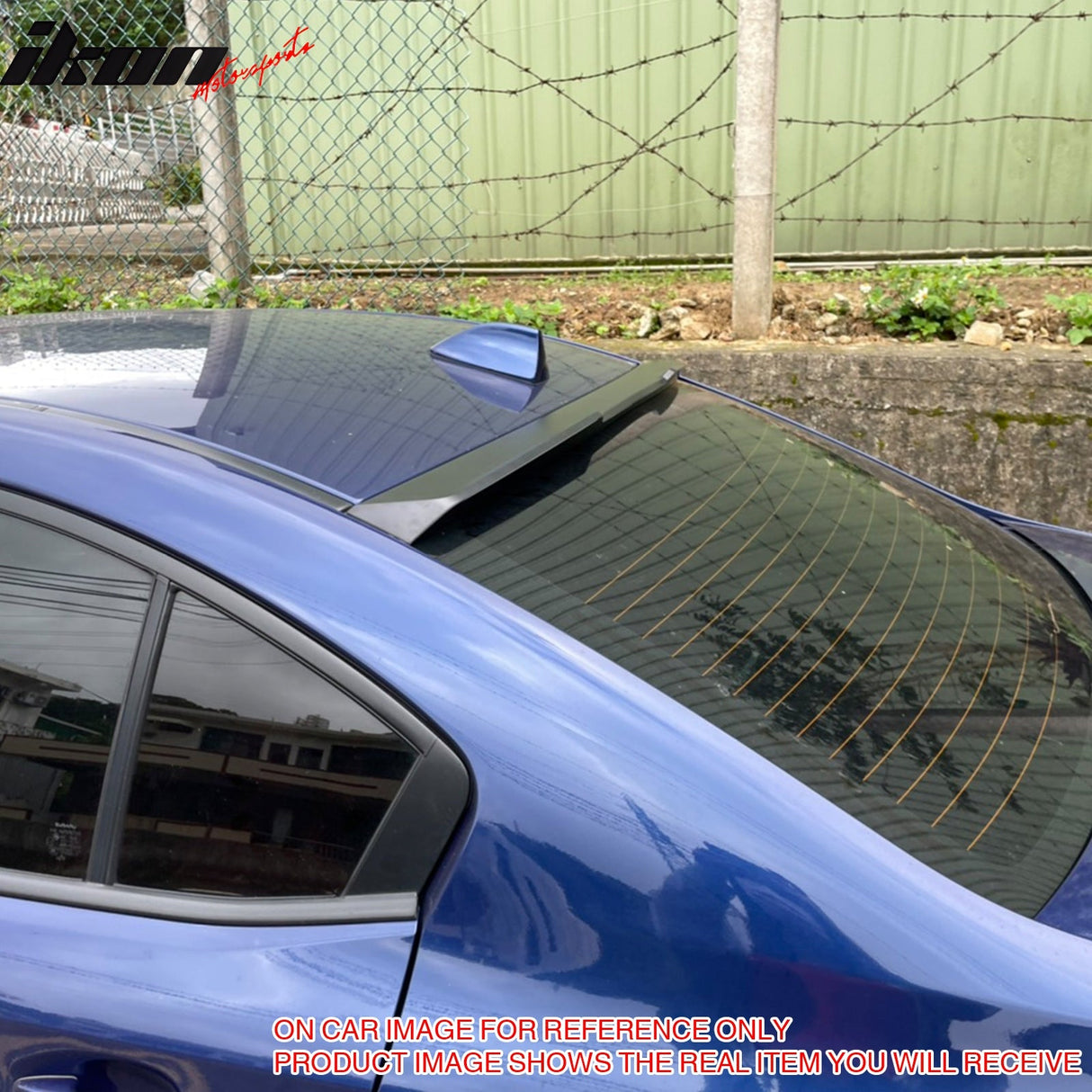 2015-2021 Subaru WRX X Style Matte Black Rear Roof Spoiler Wing ABS