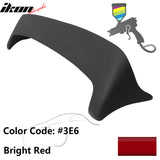 Fits 09-13 Toyota Corolla S LE XLE XRS ABS Rear Roof Spoiler Unblack