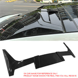 2016-2026 Tesla Model X ST Style Gloss Black Rear Top Roof Spoiler ABS