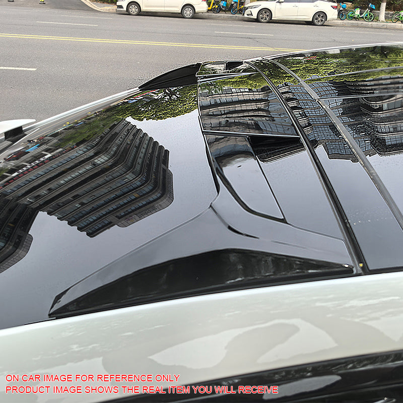 2016-2026 Tesla Model X ST Style Gloss Black Rear Top Roof Spoiler ABS