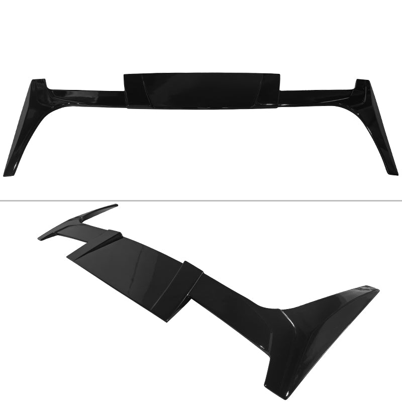 2016-2026 Tesla Model X ST Style Gloss Black Rear Top Roof Spoiler ABS