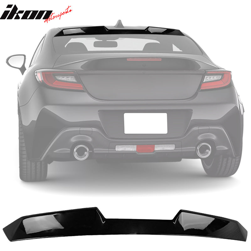 2022-2025 Subaru BRZ GR86 #D4S Black V Roof + TRD Trunk Spoiler ABS