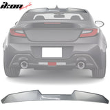 2022-2025 Subaru BRZ GR86 G1U Silver V Roof + TRD Trunk Spoiler ABS