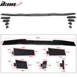 Universal Fitment Carbon Fiber Print Adjustable Rear Roof Spoiler ABS
