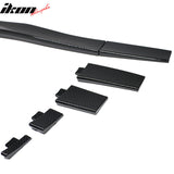 Universal Fitment Rear Roof Spoiler Lid Wing CF Print