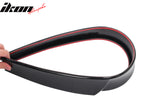 Universal Fitment Gloss Black Adjustable Rear Top Roof Spoiler Lip ABS
