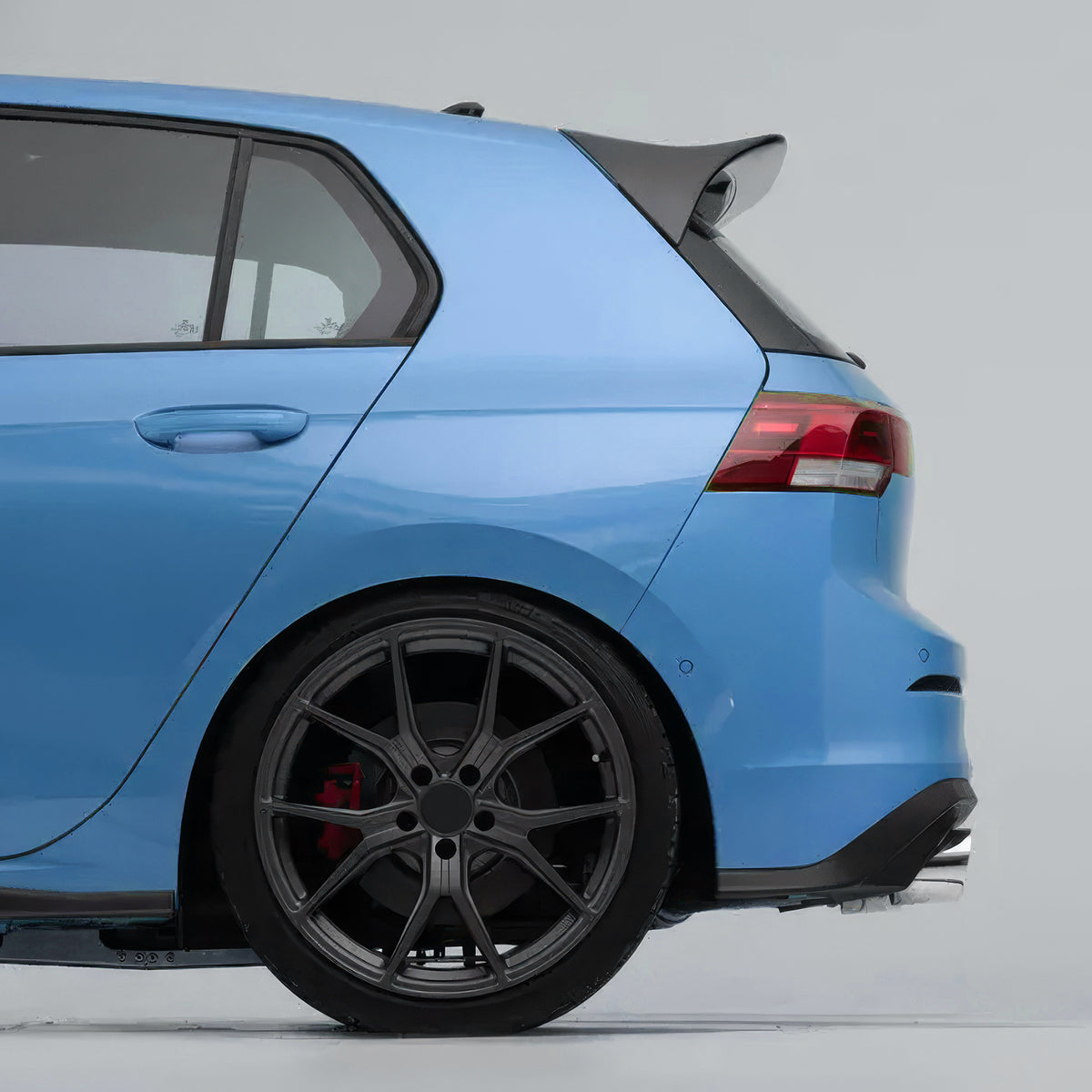 Rear Roof Spoiler Wing for VW MK8 Golf GTI 2022-2026 ES Style ABS