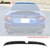 2022-2025 Subaru WRX D2 Style Gloss Black Rear Roof Spoiler ABS