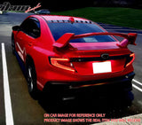 2022-2025 Subaru WRX D2 Style Matte Black Rear Roof Spoiler ABS
