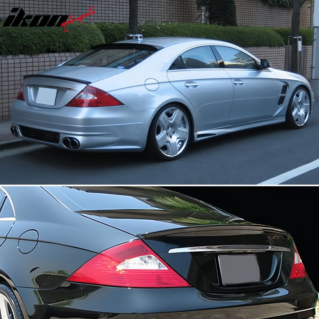 Fits 05-10 Benz W219 CLS CLS500 CLS55 4Door Trunk Spoiler 06 07 08