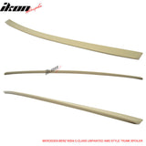 2008-2014 Benz C-Class W204 AMG Style Unpainted Rear Spoiler Wing ABS