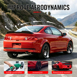 2002-2006 Acura RSX JDM Duckbill Trunk Spoiler Rear Tail Wing Primer Black ABS