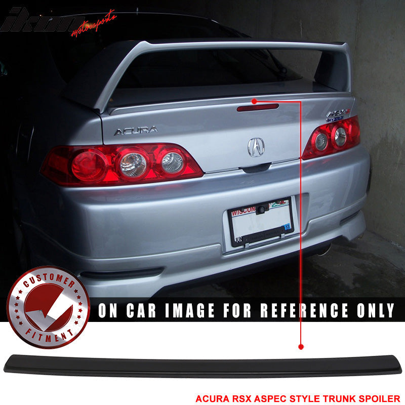 2002-2006 Acura RSX Aspec Style Rear Trunk Spoiler Deck Wing Lid ABS
