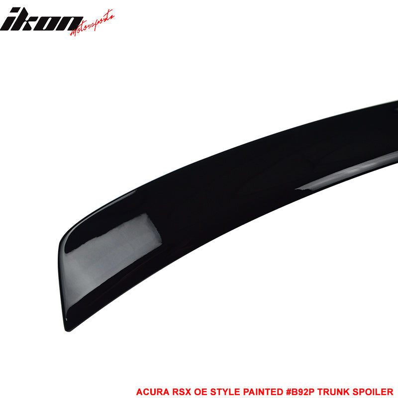 2002-2006 Acura RSX DC5 Rear Trunk Lip Spoiler Ducktail Wing ABS