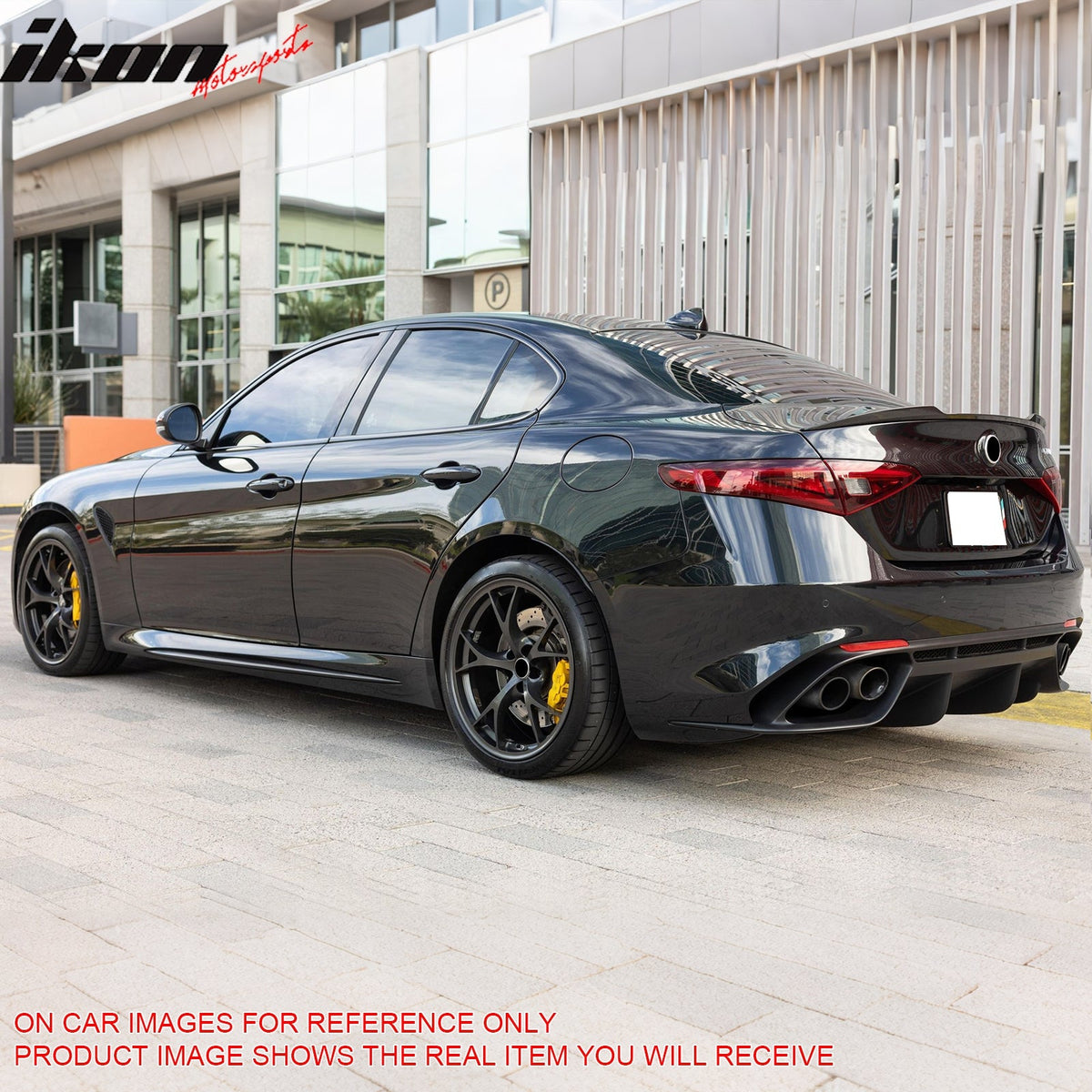 2017-2026 Alfa Romeo Giulia OE Style Trunk Spoiler Wing Carbon Fiber Print ABS