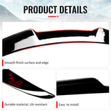 2017-2026 Alfa Romeo Giulia OE Style Rear Trunk Spoiler Wing Gloss Black ABS