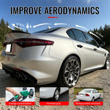 2017-2026 Alfa Romeo Giulia OE Style Rear Trunk Spoiler Wing Gloss Black ABS