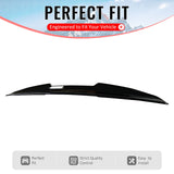 Rear Trunk Spoiler for Acura TL Sedan 4DR 2004-2008 PSM Style Gloss Black ABS